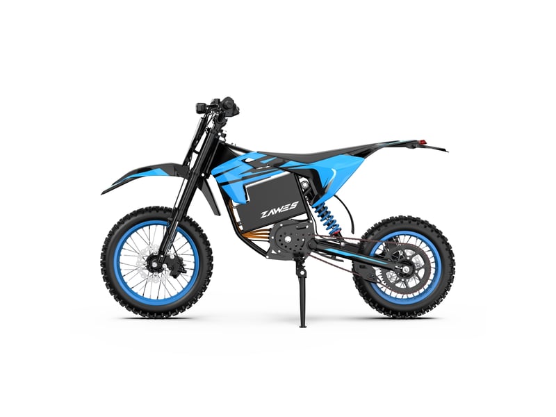 Zawes s3 moto électrique tout-terrain 5000w, 70 kmh, batterie 60v 23.4ah, moteur central - Conforama C