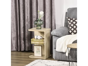 Table basse rectangulaire coloris naturel <strong></strong> <strong></strong> - 40 cmx40 cm