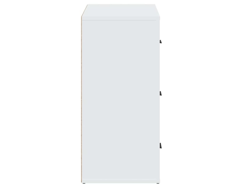  Buffet - bahut - meuble de rangement blanc 80x33x70 cm bois d'ingénierie  - Conforama E