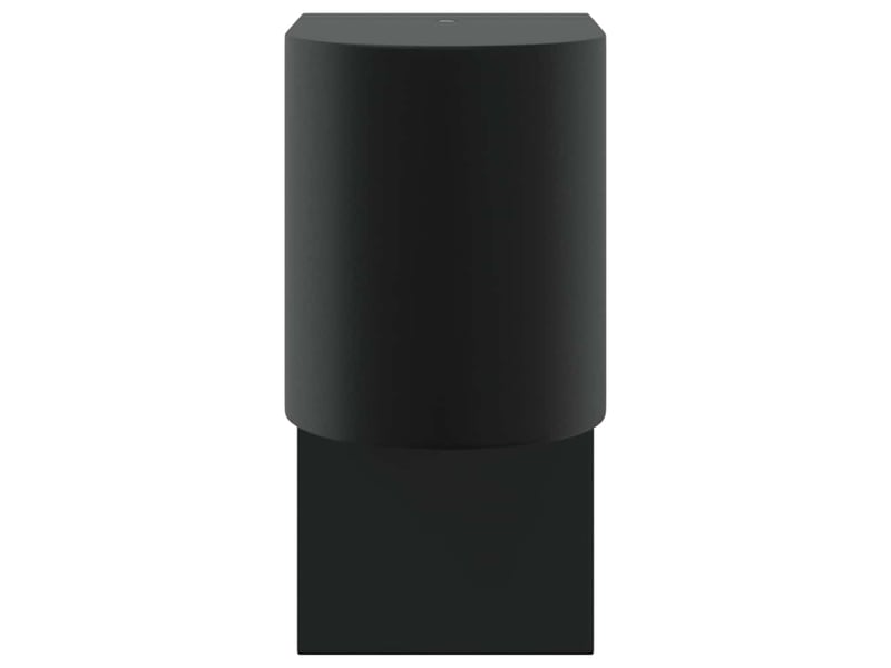Applique murale extérieure noir 12x7x15 cm acier inoxydable shl42559 - Conforama D