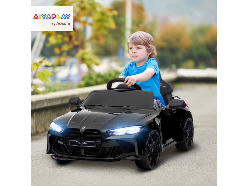  Voiture électrique enfant bmw m4 licence officielle 12v 5 kmh max. Télécommande  - Conforama D