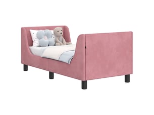 Lit simple 70x140 cm    coloris rose