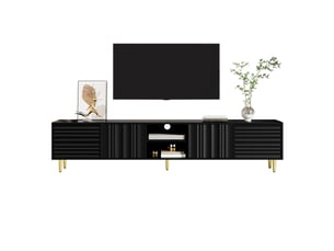 Meuble tv coloris noir    