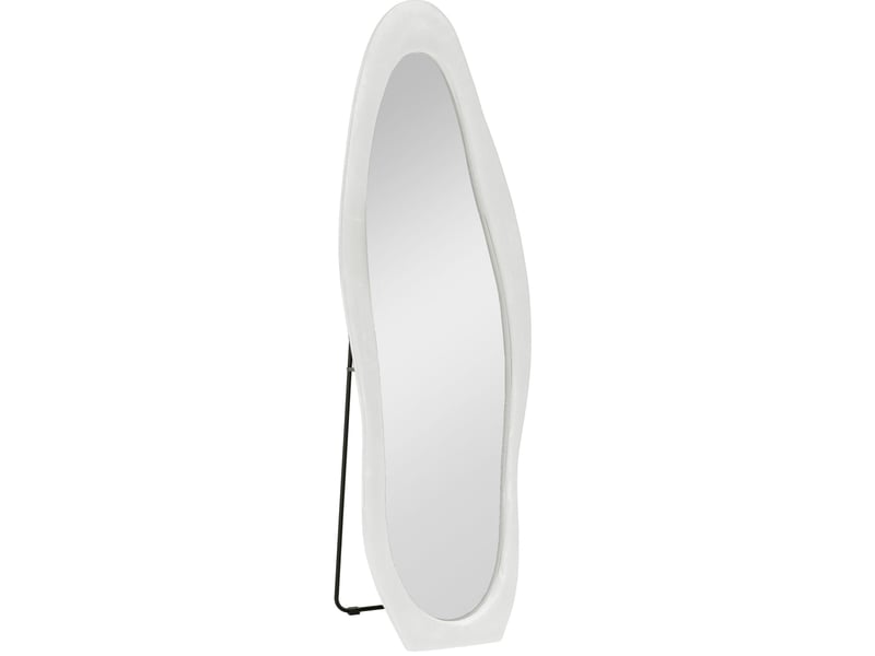  Miroir en pied 50 x 160 cm sur pied blanc evryae  - Conforama A