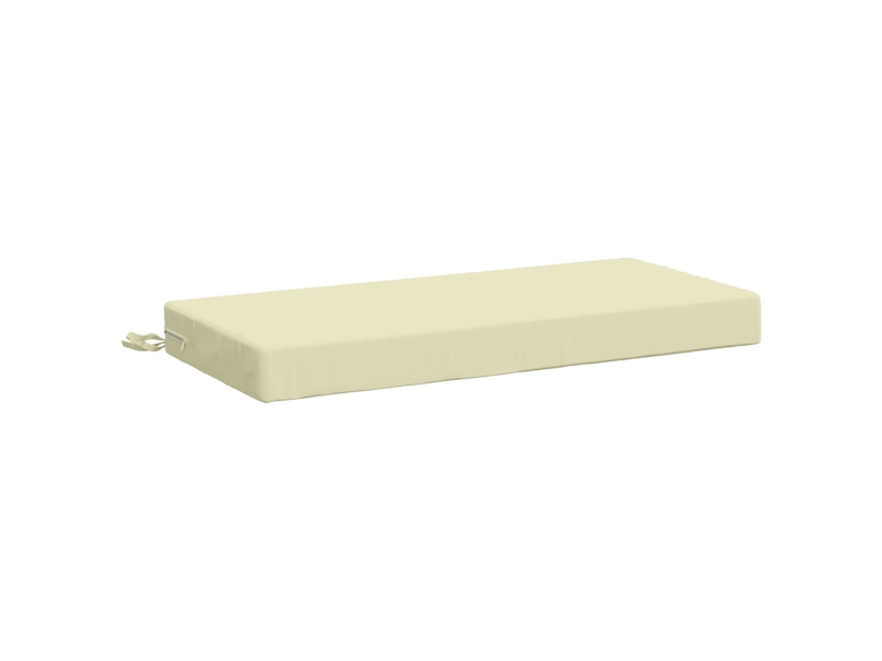  Coussin de banc, coussin d'assise, coussin de canapé soest 100 % polyester crème 60 x 40 x 8 cm cf53246  - Conforama A