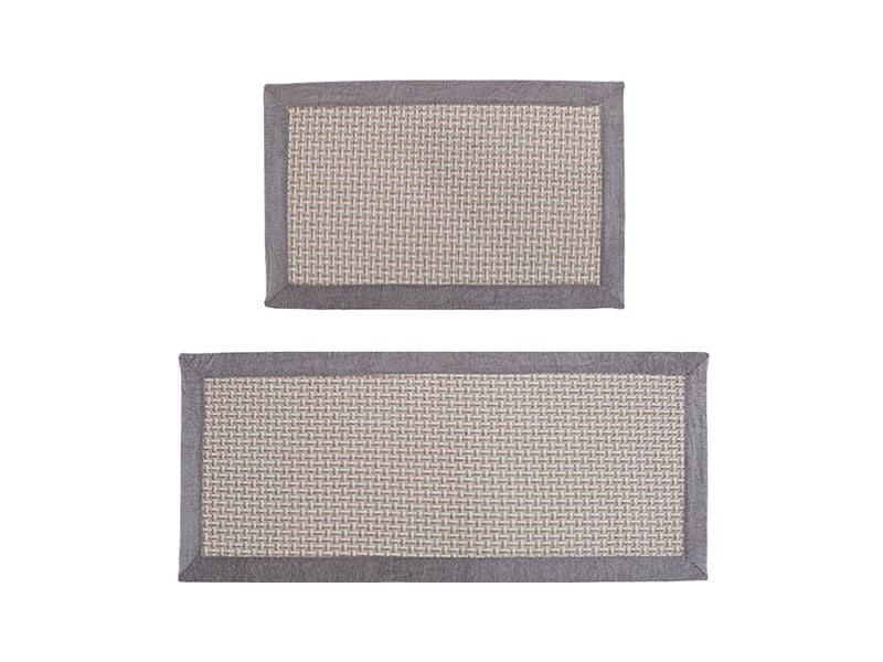  Tapis de cuisine devant évier 50x80 cm – antidérapant et lavable, gris  - Conforama A