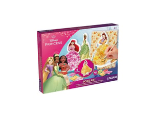 Porte princesses disney poke art 600 pieces pinceau paillete age 4 ans
