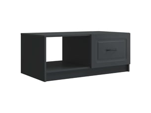 Table basse rectangulaire coloris noir  