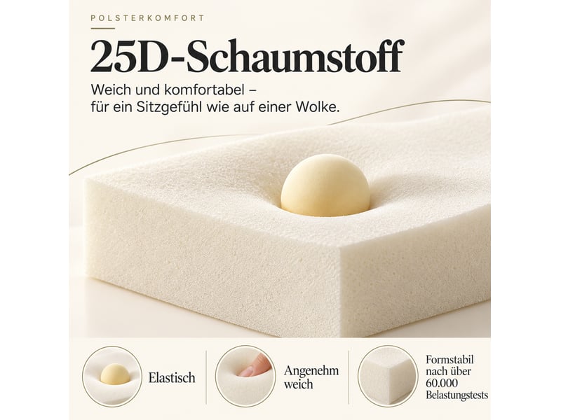 Chaise de salle à manger lot de 2 avec accoudoirs et assise rembourrée en chenille taupe et métal effet noyer - Conforama E