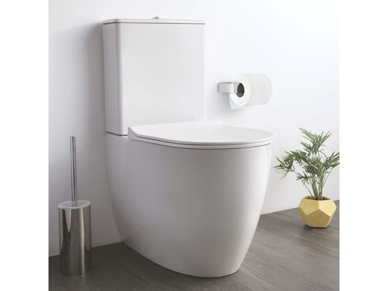  Porte-rouleau de papier toilette sans perçage - en acier inoxydable chromé 304 - perçage  - Conforama C