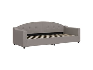 Lit simple 80x200 cm    coloris taupe
