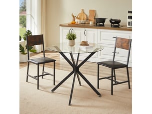 Ensemble table rond(e) WISHDOR