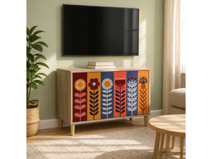 Meuble tv coloris marron 69 cm