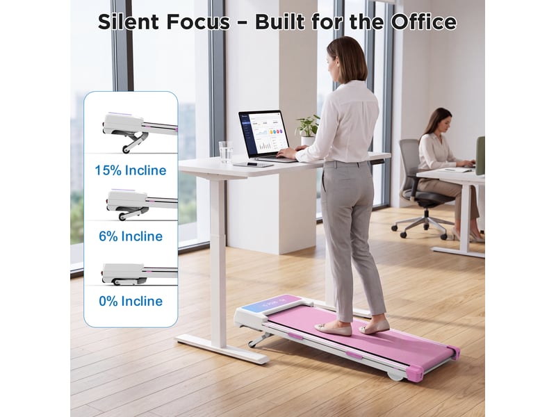  Tapis de marche et course à inclinaison automatique 15 % evryae  - Conforama B