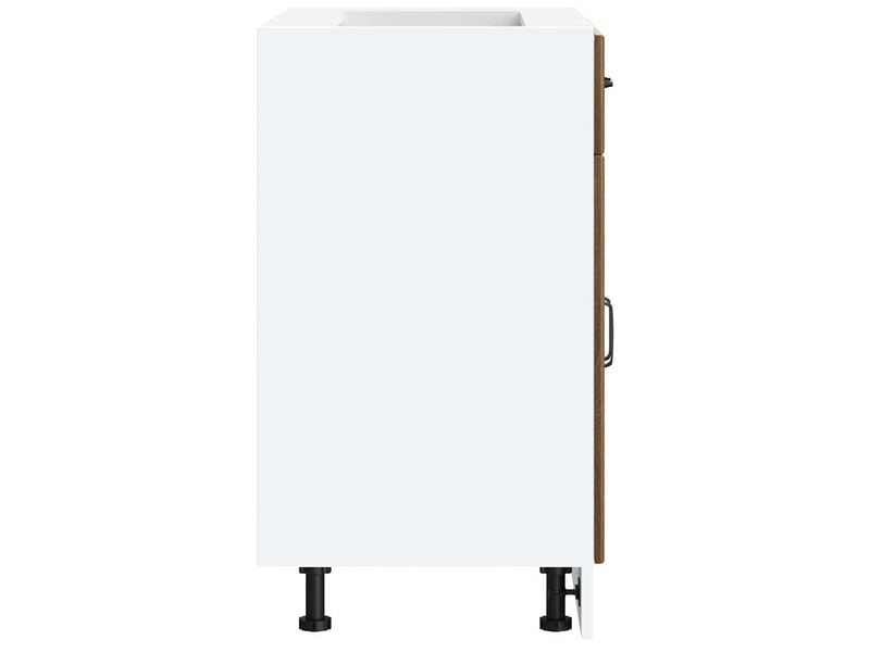 Meuble de rangement, armoire de cuisine lucca chêne marron bois ingénierie shl1584 - Conforama E