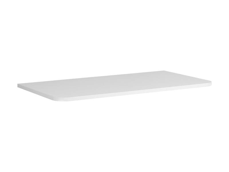 Meuble sous vasque suspendu linea 80 cm blanc avec plan de travail - Conforama W