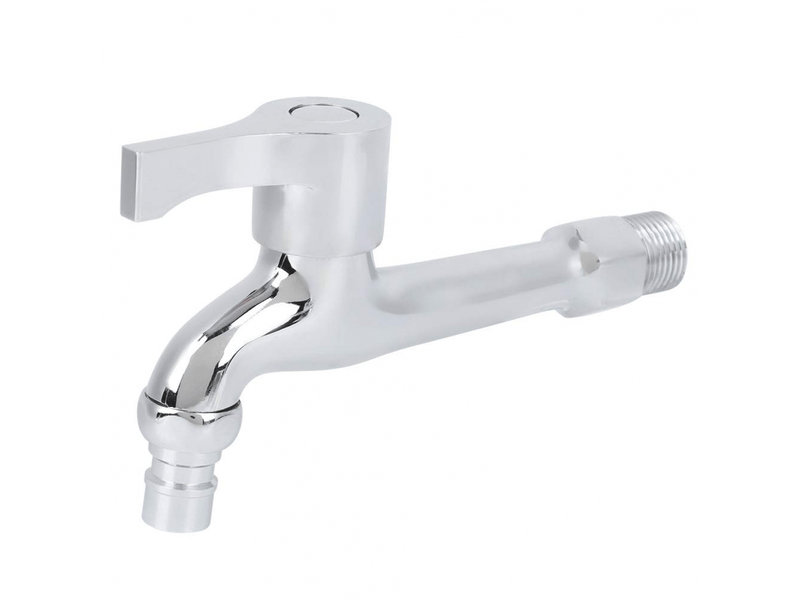  Robinet de machine à laver à simple robinet d'eau froide en cuivre galvanisé g12 po pour usage domestique (corps en cuivre long spécial et bouche en  - Conforama C