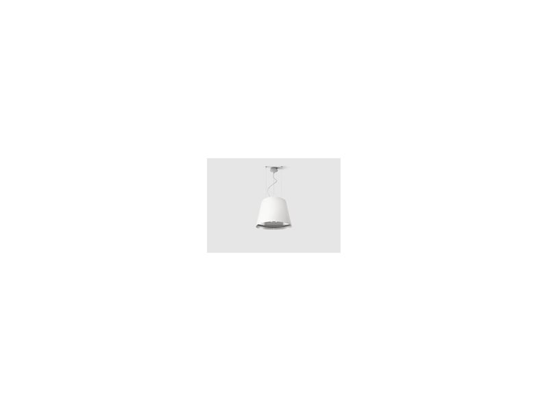  Hotte ilot 50 cm blanche mate soft light 3 vitesses led 2x2,5 w 8238090 - Conforama A