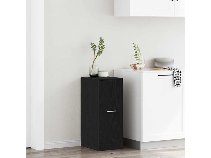  Meuble de rangemenrt, cabinet de pharmacie chêne noir 40 x 41 x 77.5 cm  - Conforama B
