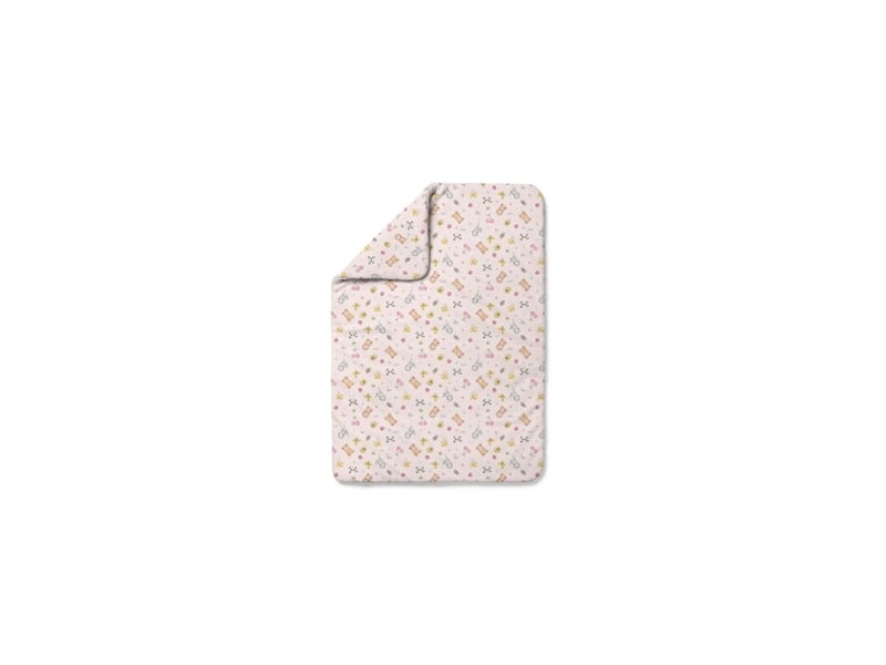  Couette bébé 135 × 100 cm - motif bonbons, rose waldin DUVET-CANDYCUTE-PINK-L - Conforama A
