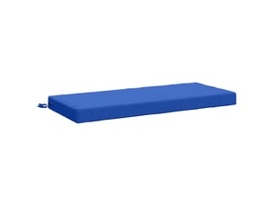 Coussin de banc, coussin d'assise, coussin de canapé soest 100 % polyester bleu royal cf53150