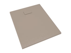 Receveur de douche base de douche bac de douche réceptacle de douche salle de bain toilette salle d’eau maison intérieur smc 100x80 cm marron 02_0001969