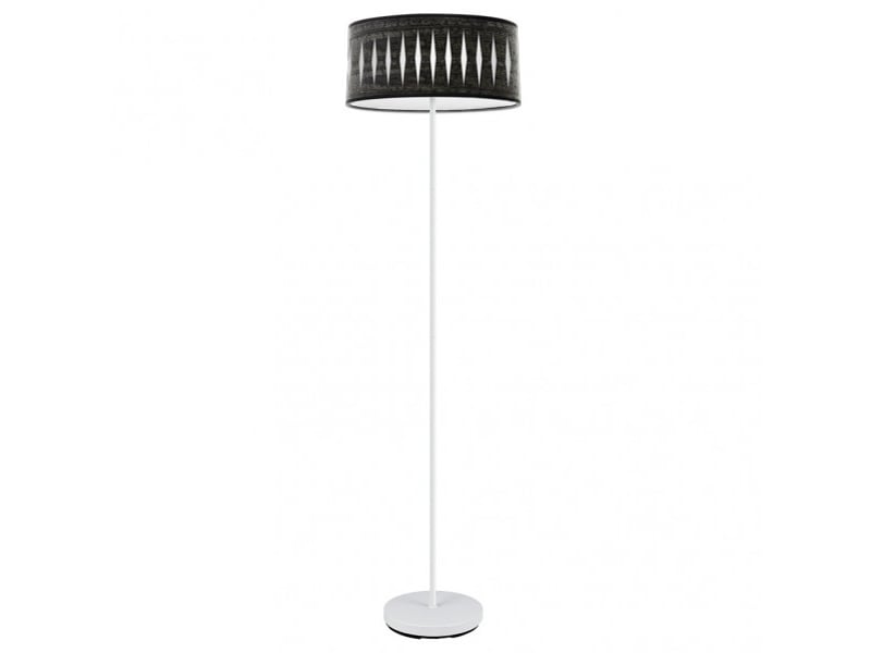  Lampadaire fabrilamp piron e27 coloris blancbois noir 165 x 40 x 40 cm 177241009 - Conforama A