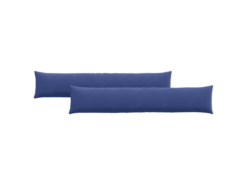  Lot de 2 coussins de canapé, coussins décoratifs bleu police 200 x 40 cm cf59017  - Conforama A
