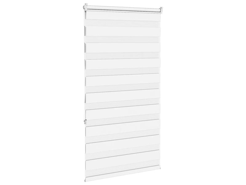  Store zèbre, store de fenêtre blanc 90x150 cm largeur du tissu 85,9 cm polyester cf48431  - Conforama D