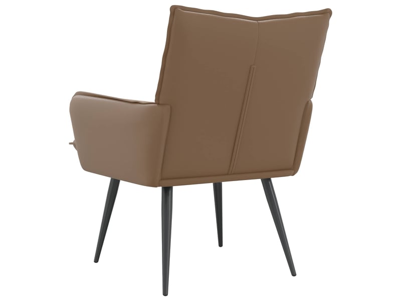 Vidaxl fauteuil cappuccino simili cuir - Conforama E