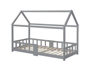 Lit cabane 90x200 cm   WF197916AAG coloris gris