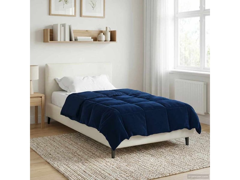  Duvet d'hiver - couette 155 x 200 cm hiver - couette microfibre (100% polyester)  - Conforama B