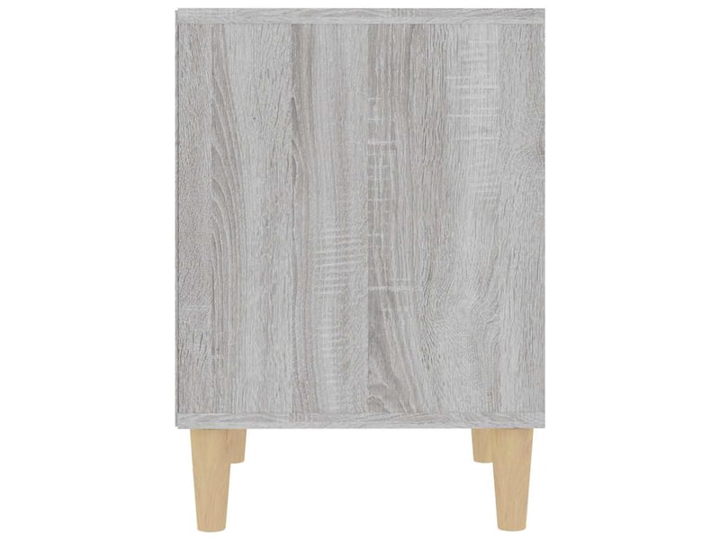  Table de chevet - cabinet de chevet - table de nuit sonoma gris 40x35x50 cm  - Conforama E
