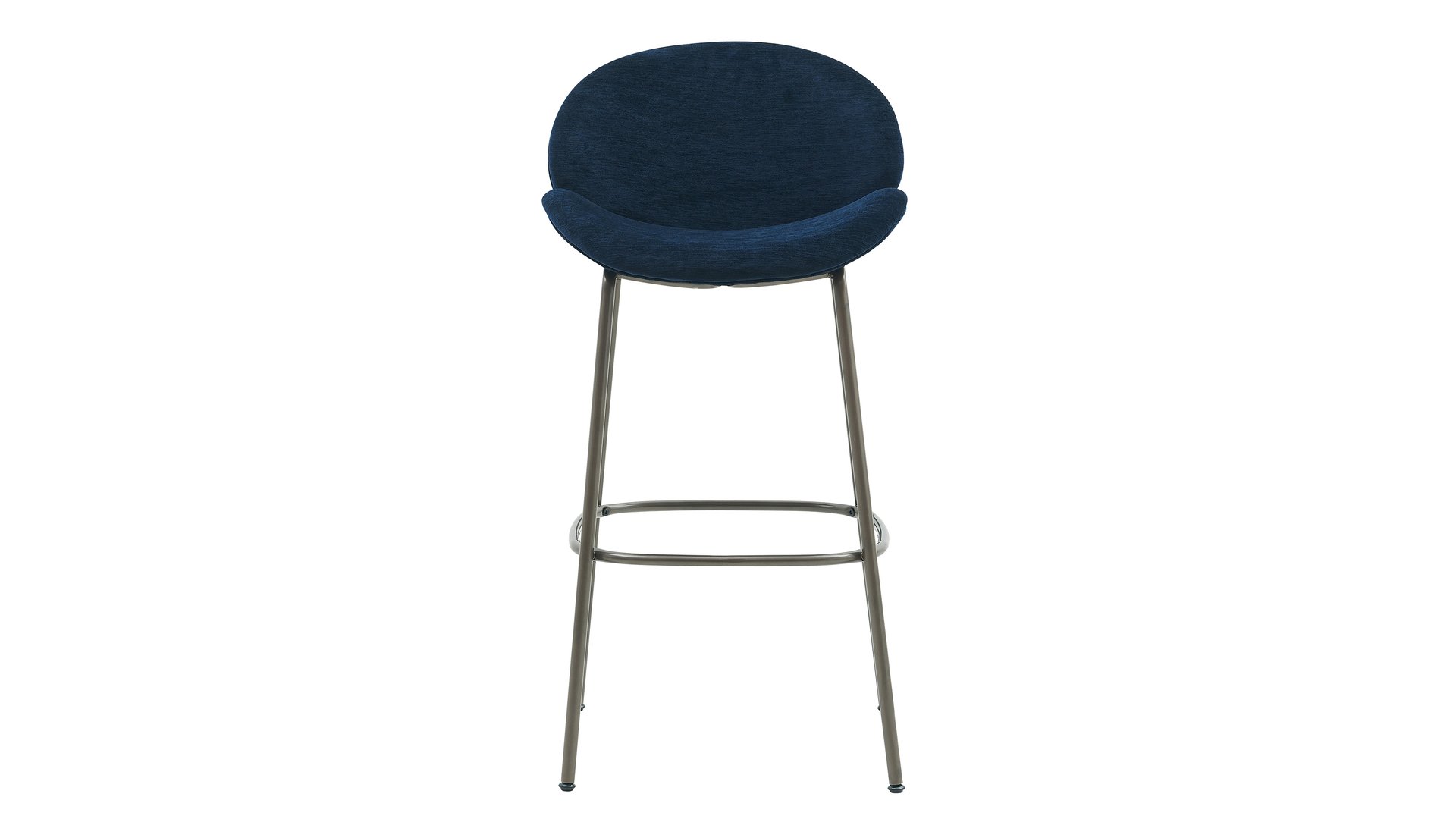 Tabouret BLOOM coloris bleu bleu 101 Conforama