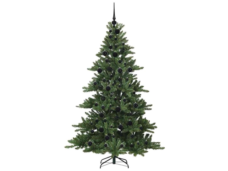  Sapin de noël artificiel, arbre de noël à branches articulées vert 180 cm shl4769  - Conforama D