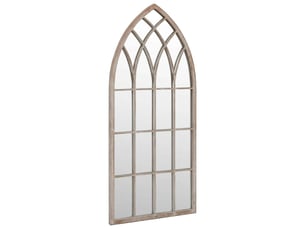Miroir rectangulaire à fixer coloris beige <strong></strong> <strong></strong> - 100 cm x 45 cm