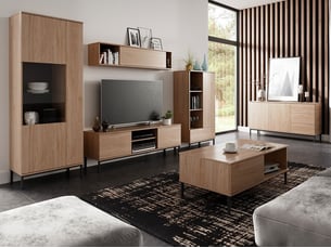Meuble tv coloris marron 47 cm <strong></strong>  <strong></strong>