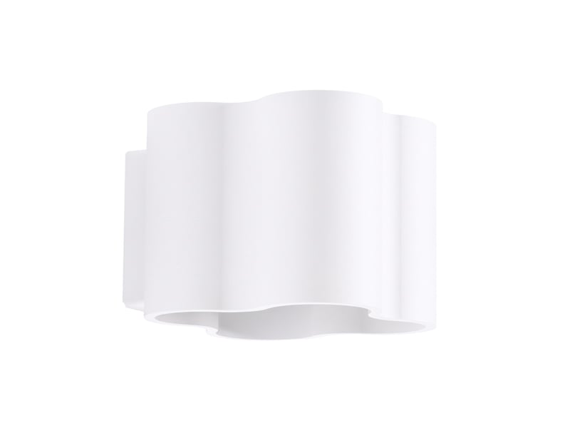 Applique ovio blanche g9 aluminium moderne 10x12x14.5cm SL.3322 - Conforama A