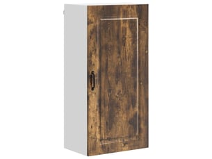 Meuble mural de cuisine | armoire de cuisine chêne fumé 50x31x100cm
