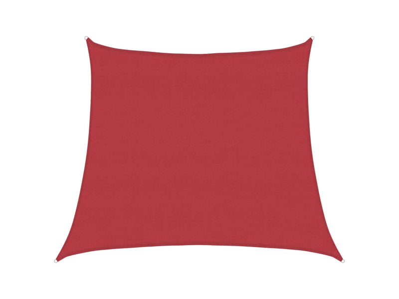  Voile d'ombrage - voile d'ombre - voile parasol 160 gm² rouge 45x4 m pehd  - Conforama A