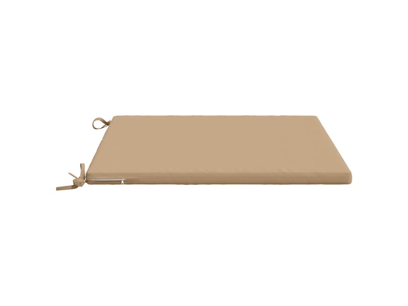 Coussin de siège, coussin d'assise 1 pièce soest 100 % polyester sable cf55692 - Conforama D