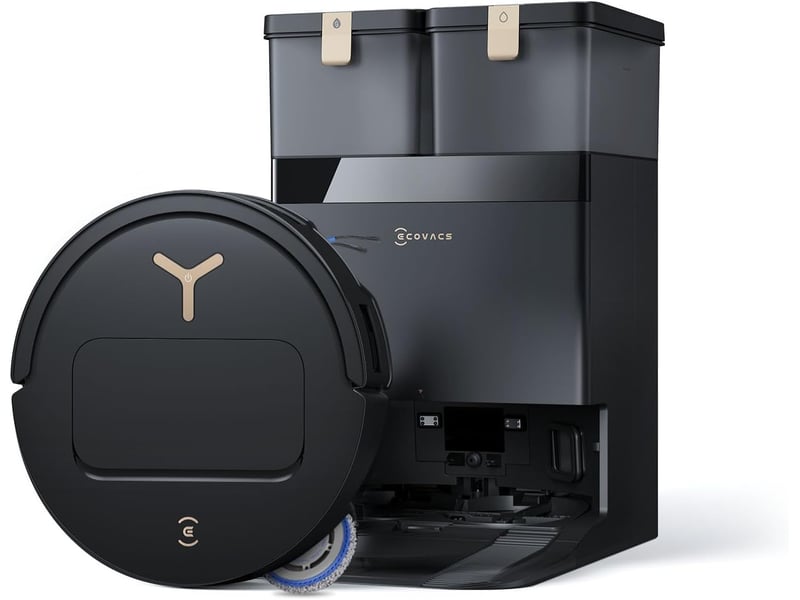  ECOVACS DEEBOT T50 Pro Omni Gen3 Robot Aspirateur Laveur, 25000Pa, AIVI 3D 3.0, Lavage 75°C, 81mm 25kPa, AIVI 3D 3.0,Lavage 75°C - Conforama A