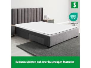 Matelas 140x200 cm <strong>SCHLAFTROLL</strong>  <strong></strong> Mousse soutien Ferme épaisseur 13 cm