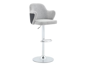 tabouret de bar assise réglable en hauteur  PANGIVO W3658P437730 - gris