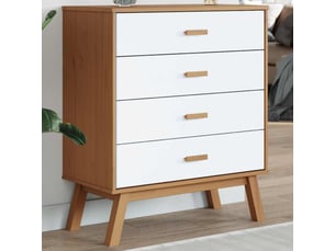Commode 1 tiroir(s) <strong></strong> <strong></strong> coloris blanc largeur 0 cm