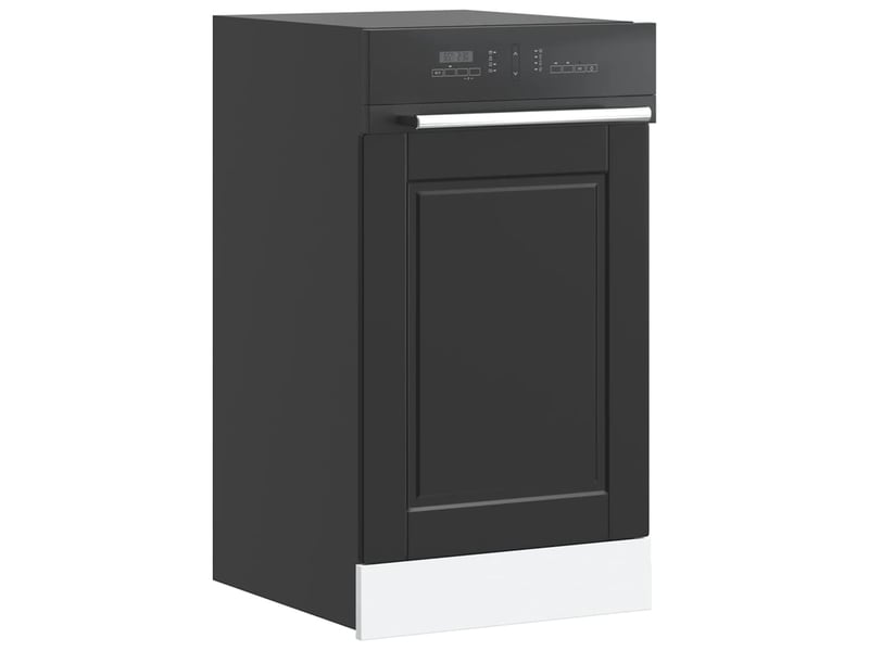  Panneau de lave-vaisselle noir 45x1,5x57cm  - Conforama B