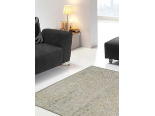 Tapis atticgo isabella 603 rectangulaire vintage, coloris plata