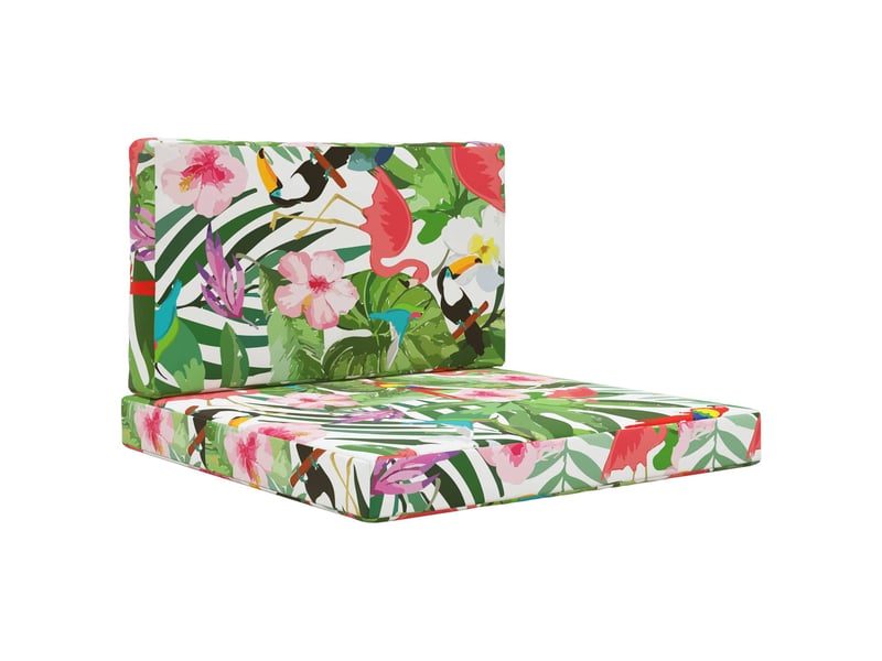  Coussin de canapé d'extérieur, coussin de chaise polyester coloré 80 x 80 cm cf54066  - Conforama A