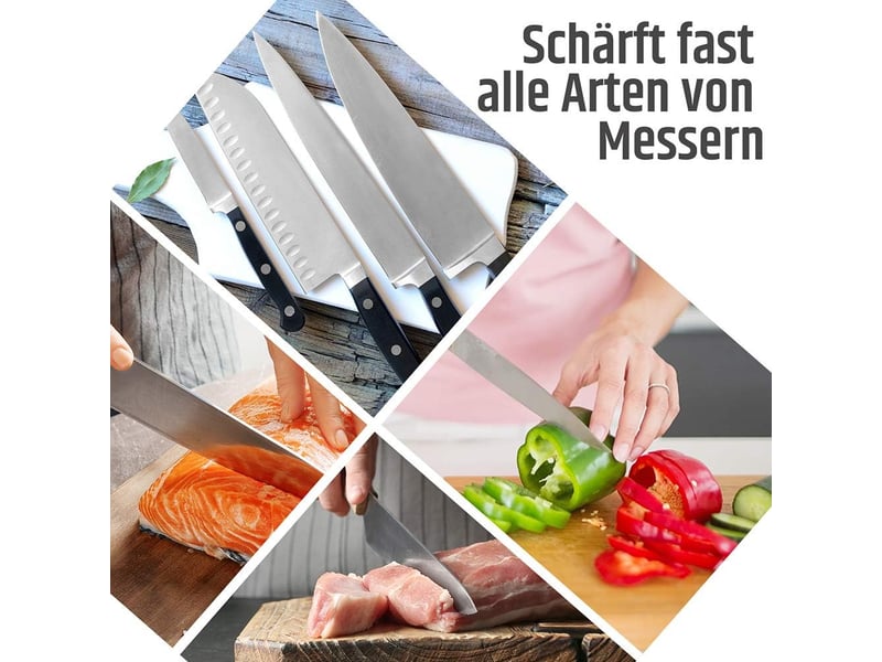  Kit de pierre à aiguiser pour couteaux grain double face 4001000 et 30008000  - Conforama E