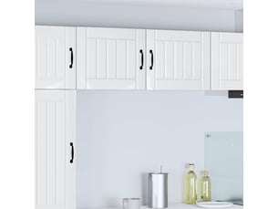 Meuble mural de cuisine, armoire de cuisine blanc brillant 50x31x40cm shl7002
